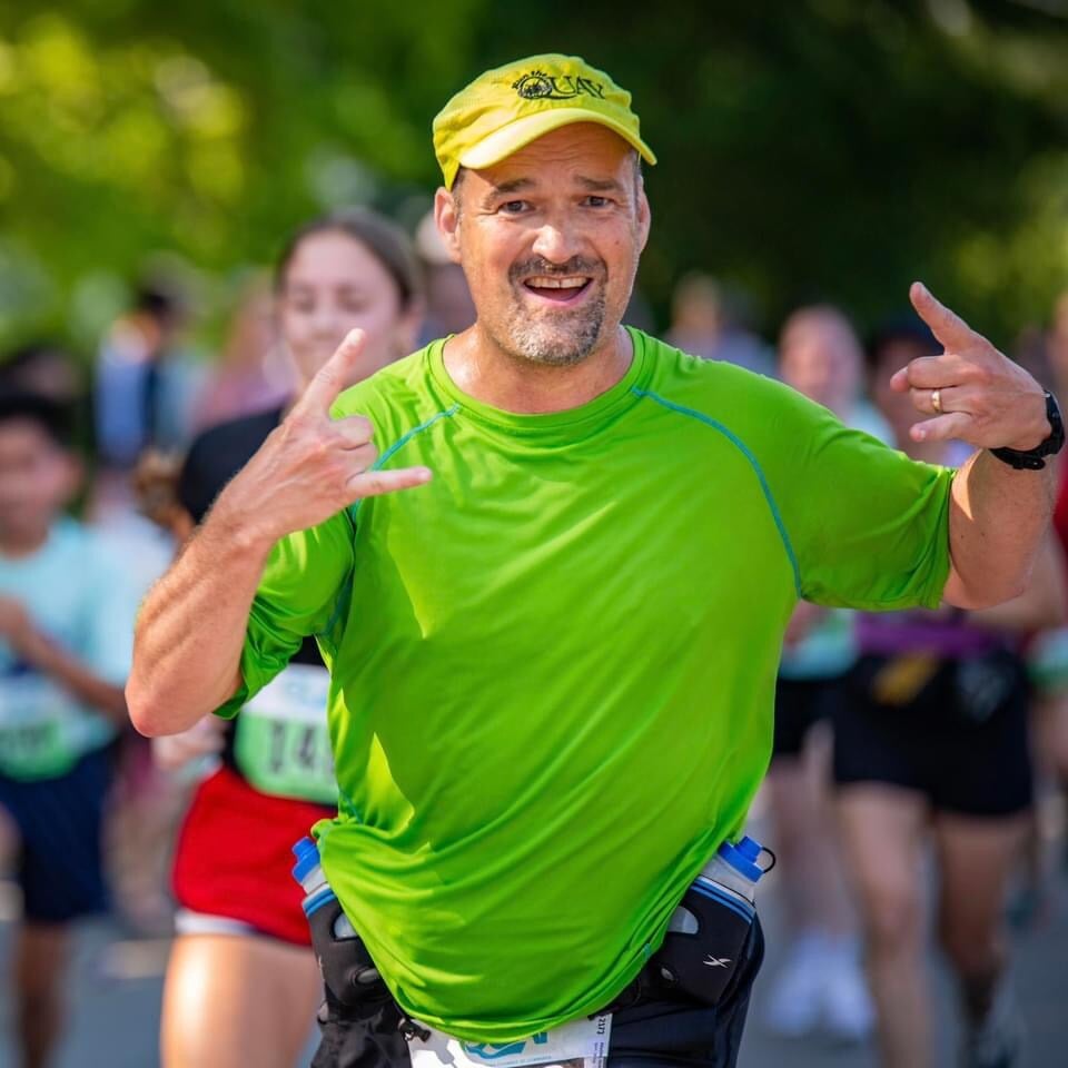 Rob enjoying the Run the Quay event