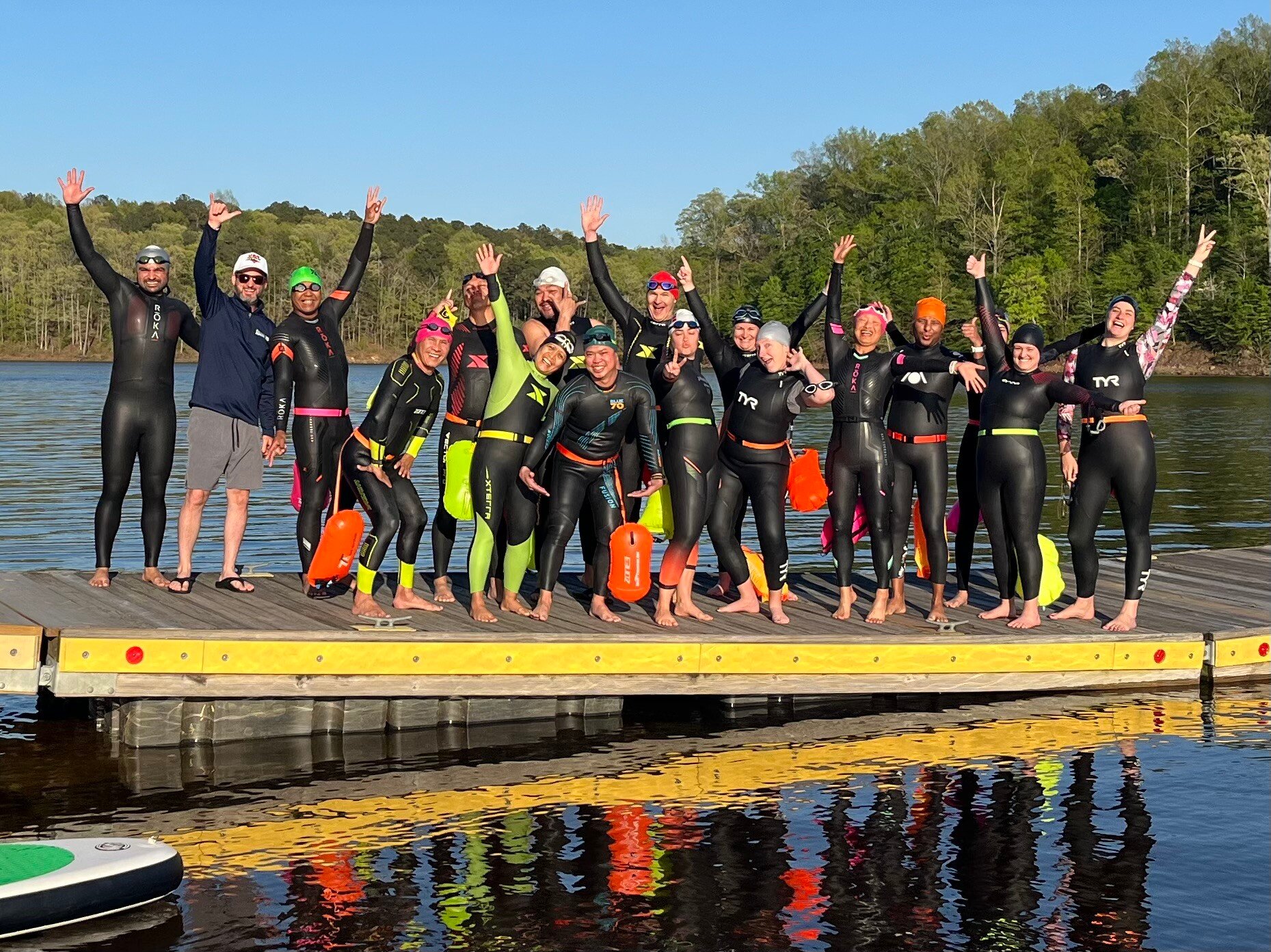 Open Water Swim at Falls Lake with Carolina Multisports